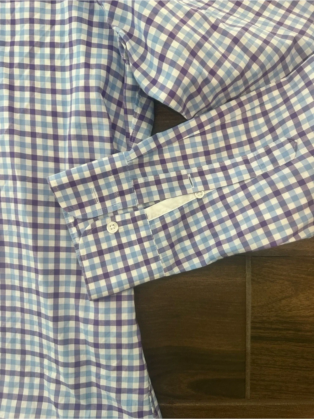 J. Crew lightweight checked